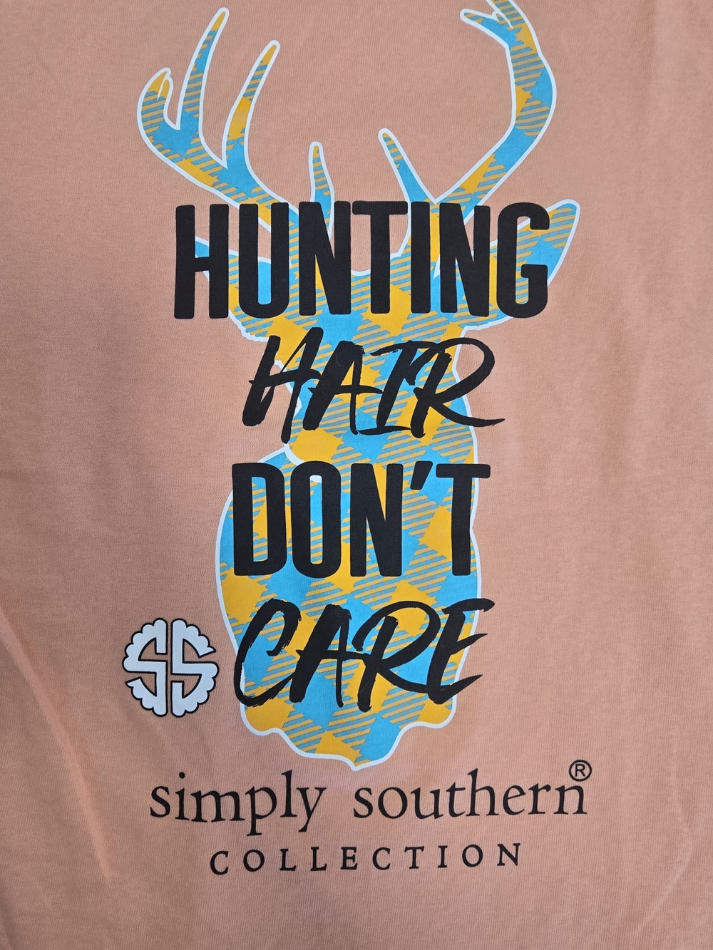 Simply Southern Short Sleeve Tee - Peach Size Small - Picture 6 of 6